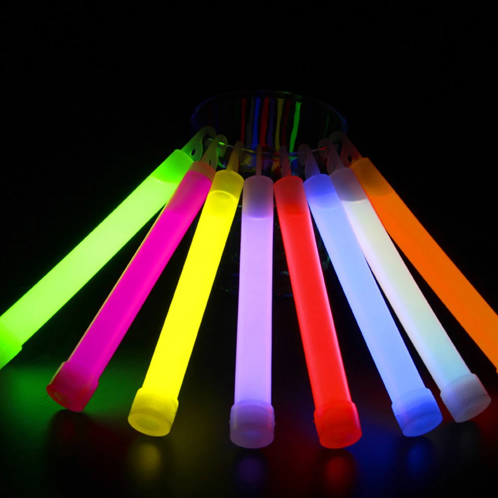 Glow In The Dark Party Glasses - 30 adet kızdırma ışık çubukları su