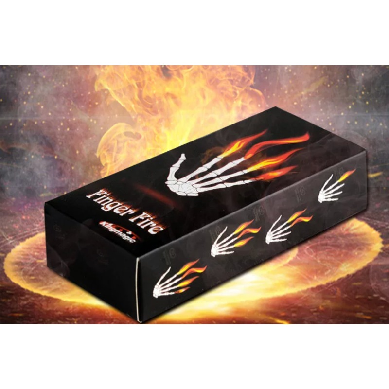 Thumb Tip Magic Trick Set - 4 adet/takım Parmak Ateşi Sihirli Hileler