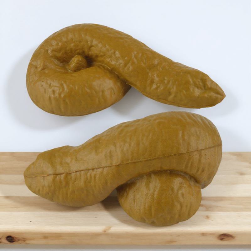 Fake Poop Gag Gift - Gerçekçi Sahte Kaka Şakası Malzemesi, Ultra