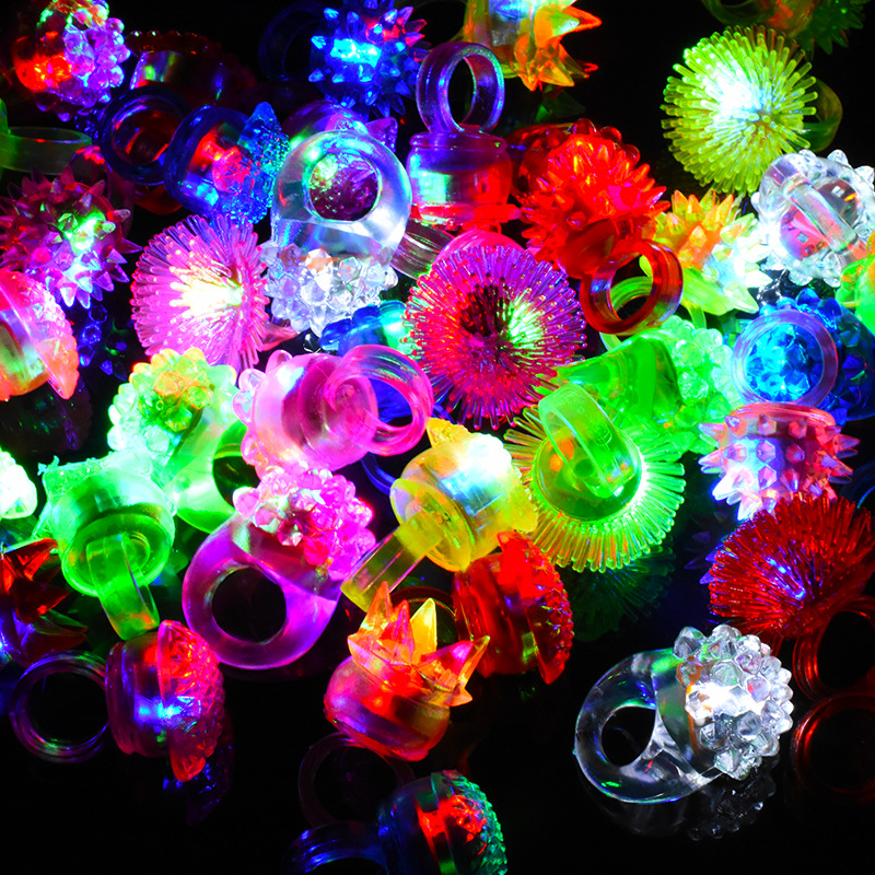 10 adet Parlayan Yüzükler LED  - Glow In The Dark Party Glasses incelemesi ve fiyatı
