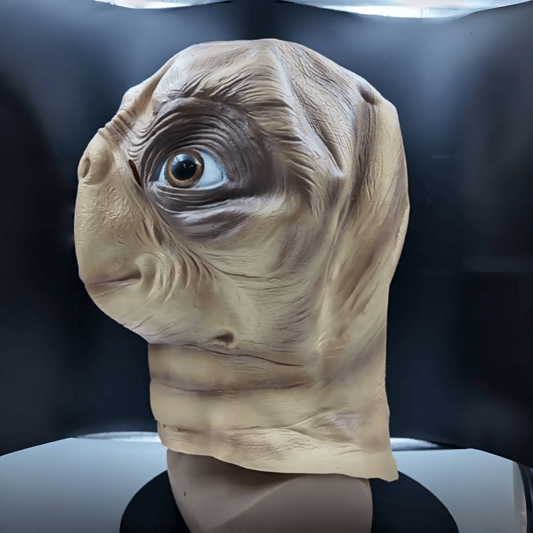 Gerçekçi ET Uzaylı Lateks Mask - Latex Alien Mask Realistic incelemesi ve fiyatı