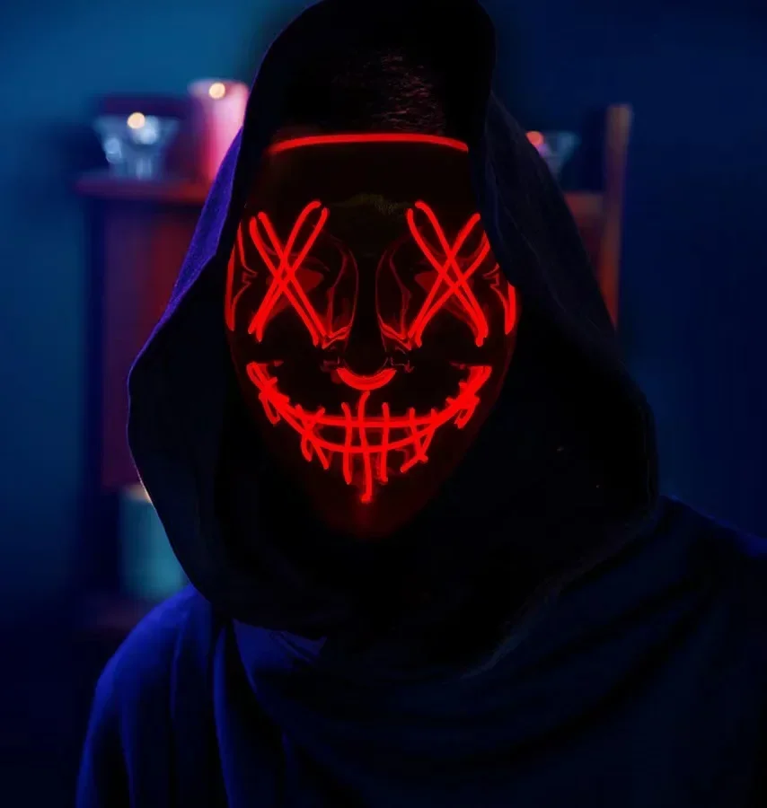 Kablosuz Bar Müzik Festivali N - Led Purge Mask Halloween incelemesi ve fiyatı