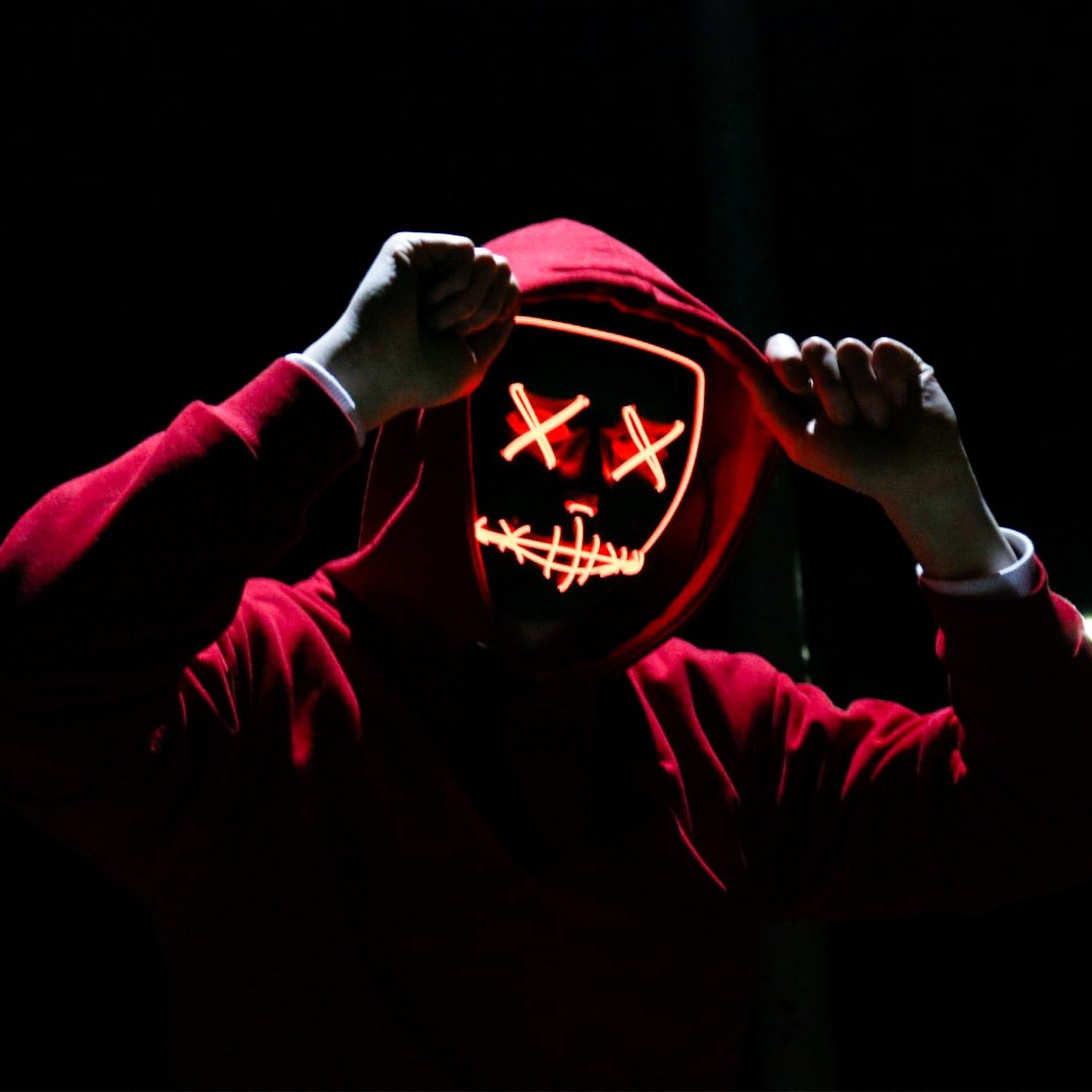 Kablosuz Bar Müzik Festivali N - Led Purge Mask Halloween incelemesi ve fiyatı