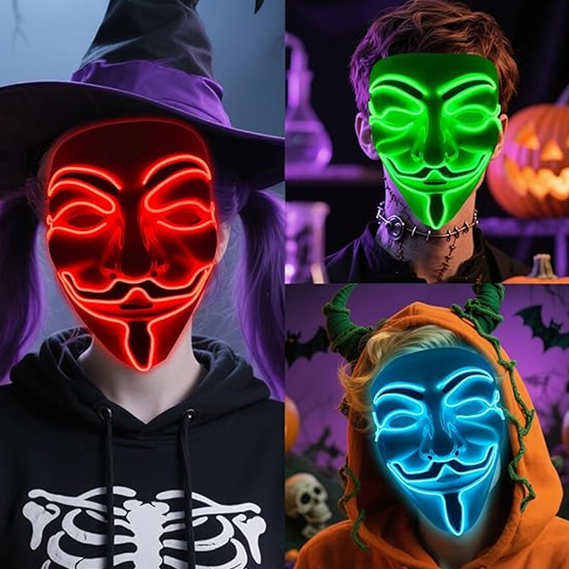 Vendetta LED Maske Film Temalı - Led Purge Mask Halloween incelemesi ve fiyatı