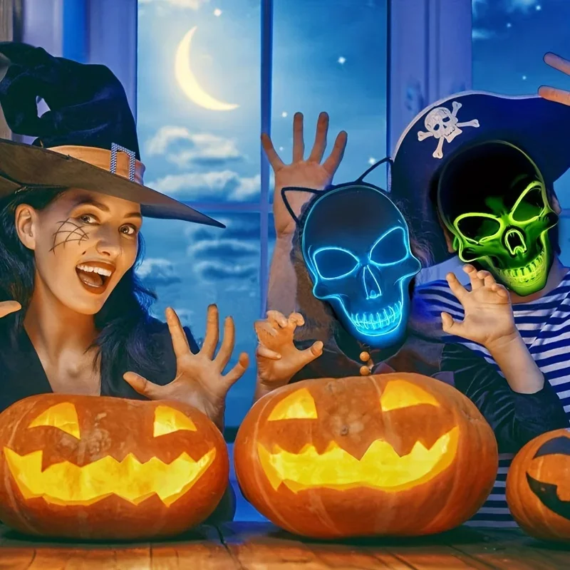 Cadılar Bayramı Korku Temalı K - Led Purge Mask Halloween incelemesi ve fiyatı