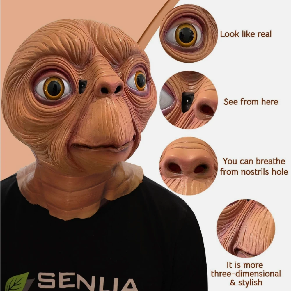Uzaylı Temalı Korkunç Uzaylı T - Latex Alien Mask Realistic incelemesi ve fiyatı